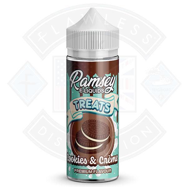 Ramsey E=Liquids Treats Cookies and Creme 0mg 100ml Shortfill