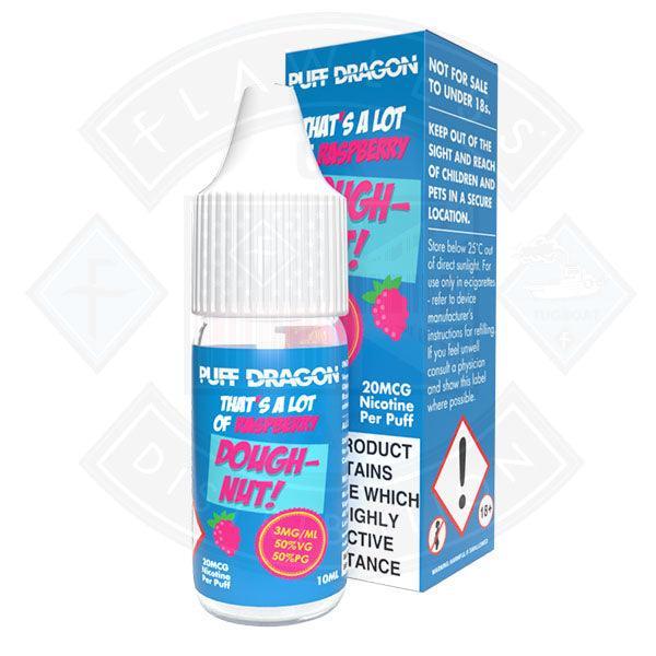 Puff Dragon Raspberry Doughnut E liquid 10ml - Image 5