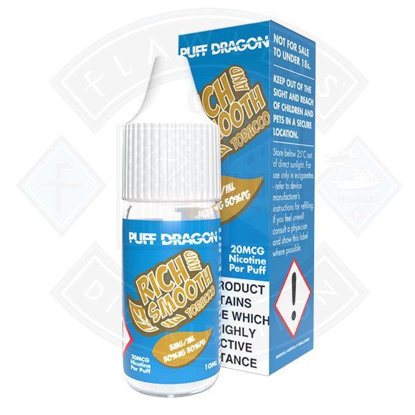 Puff Dragon Rich and Smooth Tobacco E liquid 10ml - Image 5