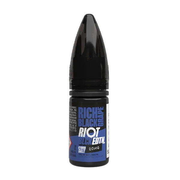 Riot Black EDTN Salt 10ml Rich Black Grape - Image 2