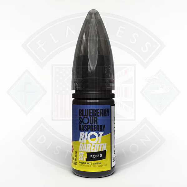 Riot Squad Bar EDTN Salt 10ml Blueberry Sour Raspberry - Image 3