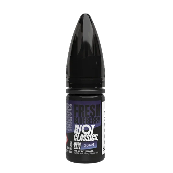 Riot Squad Salt 10ml Fresh Blueberry - Image 2