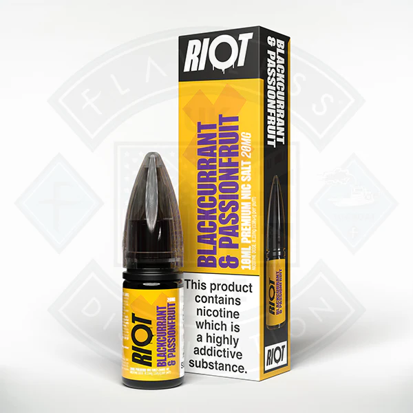 Riot X Salt 10ml Blackcurrant Passionfruit - Image 2