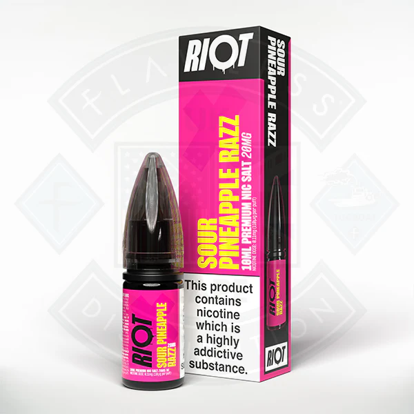 Riot X Salt 10ml Sour Pineapple Razz - Image 2