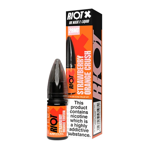 Riot X Salt 10ml Strawberry Orange Crush - Image 2