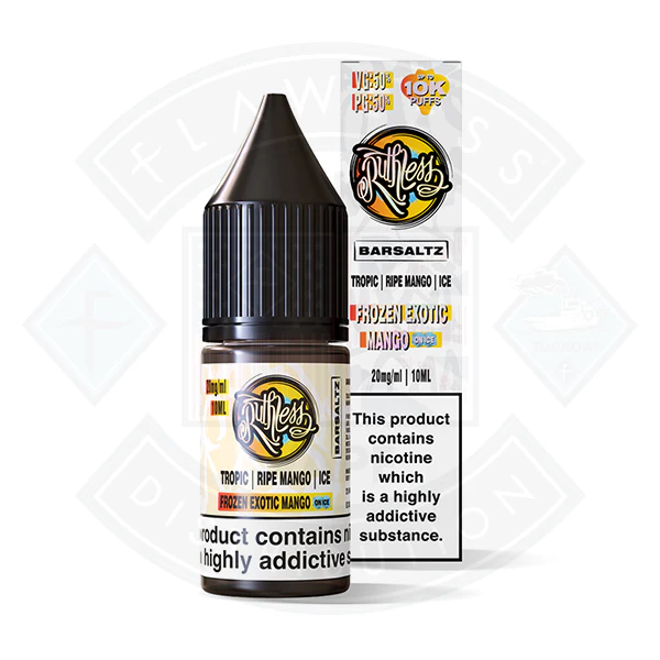 Ruthless Bar Saltz Salt Frozen Exotic Mango on Ice 10ml