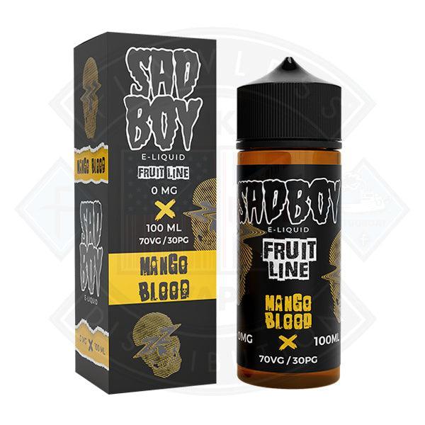 Sadboy Mango Blood 100ml 0mg shortfill e-liquid