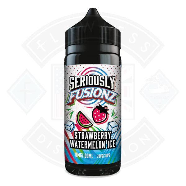 Seriously Fusionz - Strawberry Watermelon Ice 0mg 100ml Shortfill
