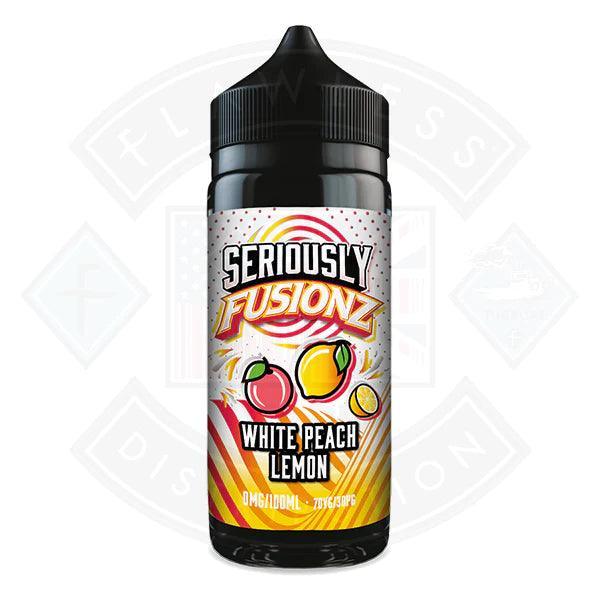 Seriously Fusionz - White Peach Lemon 0mg 100ml Shortfill