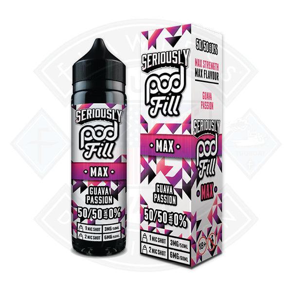 Seriously Pod Fill MAX - Guava Passion 40ml 0mg Shortfill E-Liquid