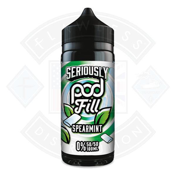 Seriously Pod Fill - Spearmint 0mg 100ml E-liquid