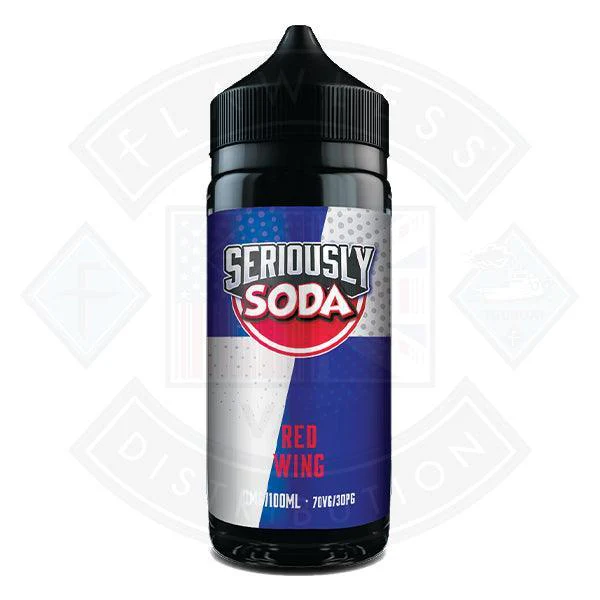 Seriously Soda Red Wing 0mg 100ml Shortfill