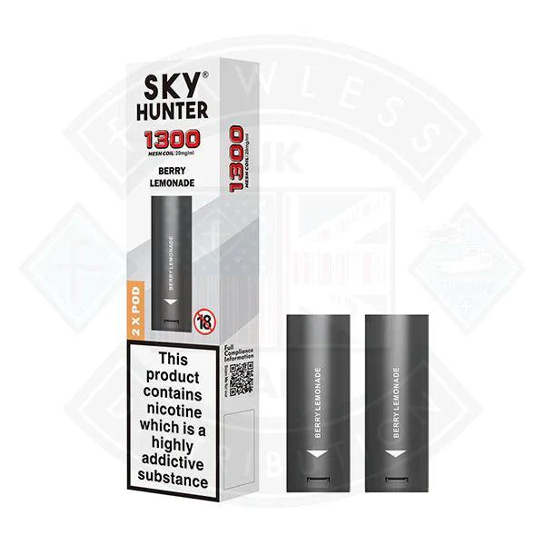 Sky Hunter Prefilled Pods 2pcs Mesh Coil 20mg - Image 9