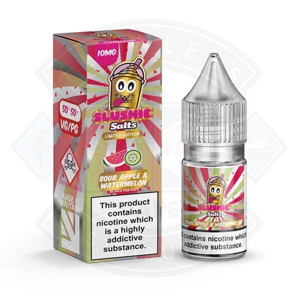 Slushie Salts Limited Edition Sour Apple & Watermelon 10ml E-Liquid