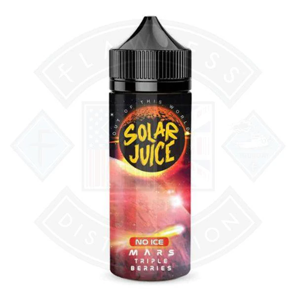 Solar Juice No Ice Mars Triple Berries 0mg 100ml Shortfill E-Liquid