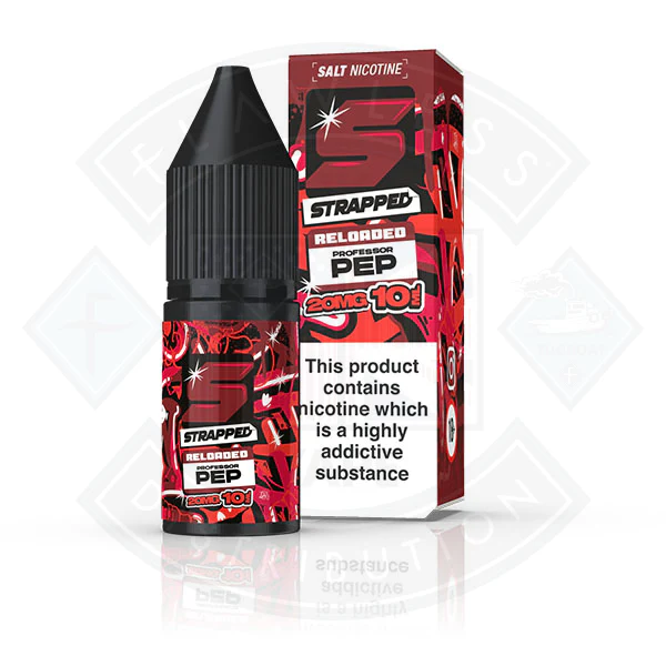 Strapped Reloaded Nic Salt 10ml Professor Pep - Image 2