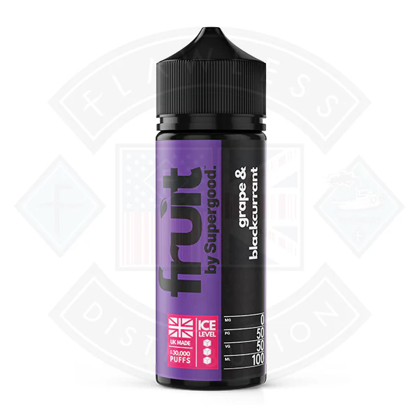 Supergood Fruit Grape & Blackcurrant 0mg 100ml Shortfill - Image 2