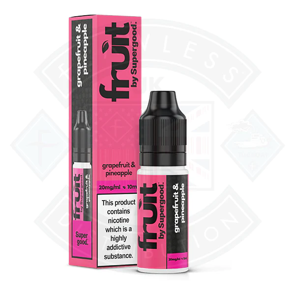 Supergood Fruit Nic Salt 10ml Grapefruit & Pineapple - Image 4