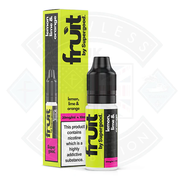 Supergood Fruit Nic Salt 10ml Lemon  Lime & Orange - Image 3