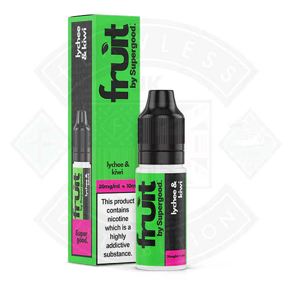 Supergood Fruit Nic Salt 10ml Lychee Kiwi - Image 4
