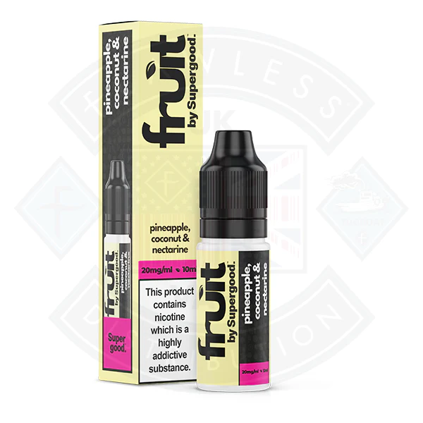Supergood Fruit Nic Salt 10ml Pineapple Coconut & Nectarine - Image 2