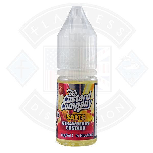 The Custard Company Nic Salt - Strawberry Custard 10ml E-liquid