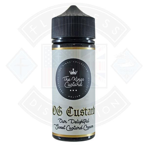 The Kings Custard - OG Custard 0mg 100ml Shortfill