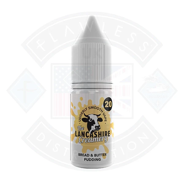 The Lancashire Creamery Salt 10ml Bread & Butter Pudding - Image 3