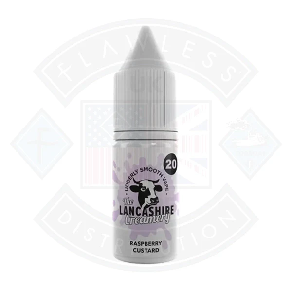 The Lancashire Creamery Salt 10ml Raspberry Custard - Image 2