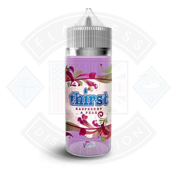 Thirst Raspberry & Pear E liquid 100ml Short fill