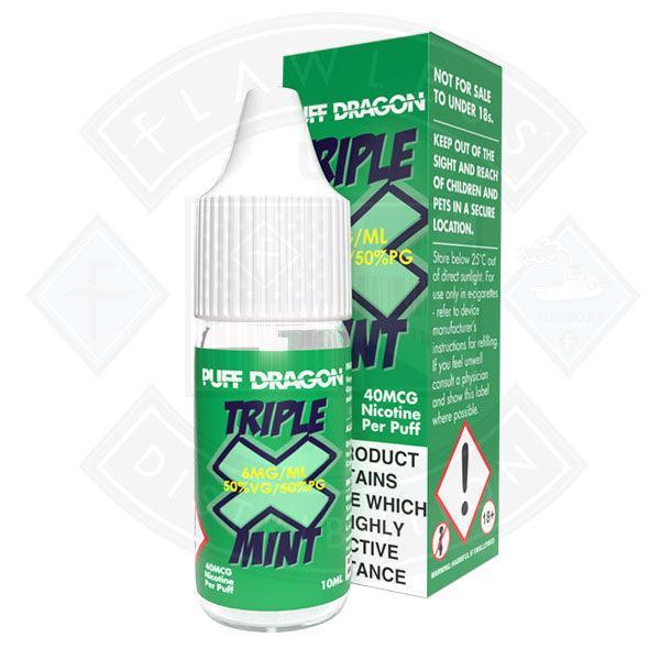 Triple X Mint by Puff Dragon TPD Compliant - 10ml - Image 4