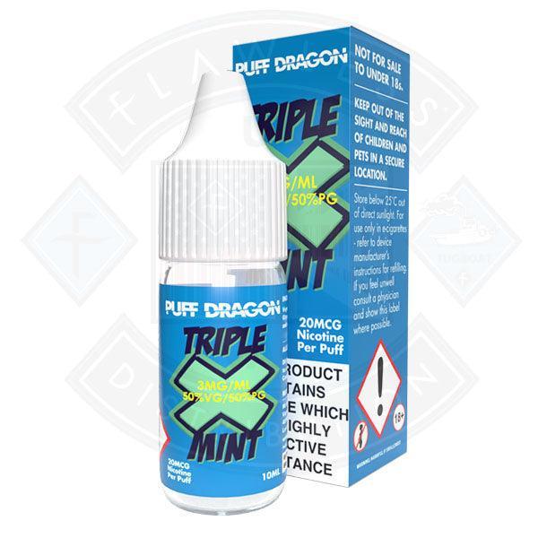 Triple X Mint by Puff Dragon TPD Compliant - 10ml - Image 5