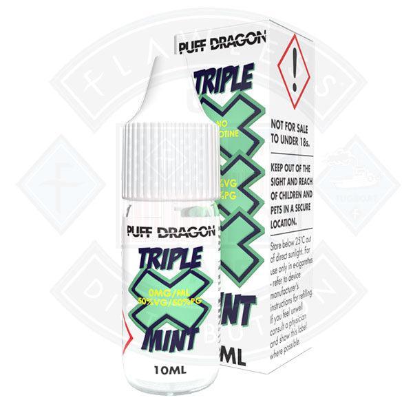 Triple X Mint by Puff Dragon TPD Compliant - 10ml - Image 6