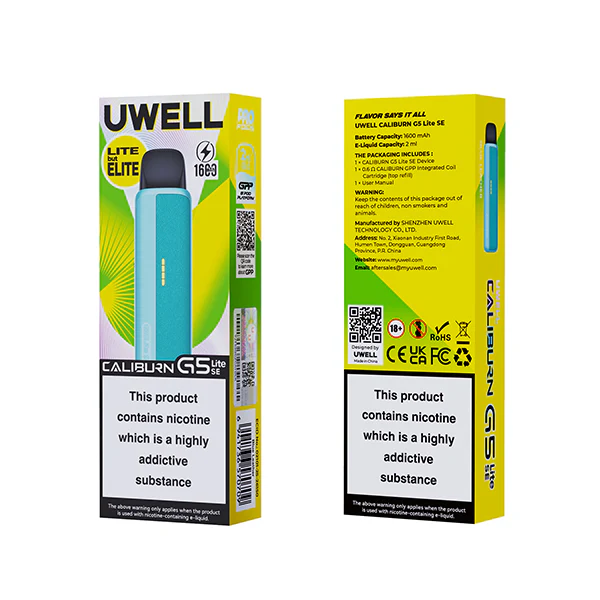 Uwell Caliburn G5 Lite SE Vape Kit - Image 3