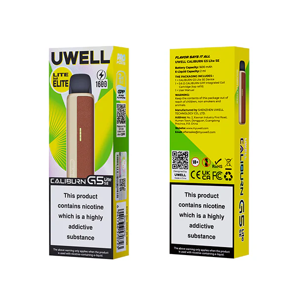 Uwell Caliburn G5 Lite SE Vape Kit - Image 5