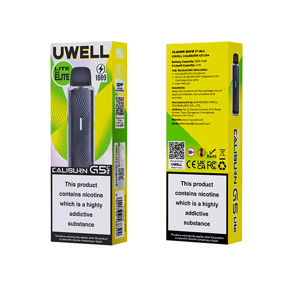 Uwell Caliburn G5 Litte Vape Kit - Image 2