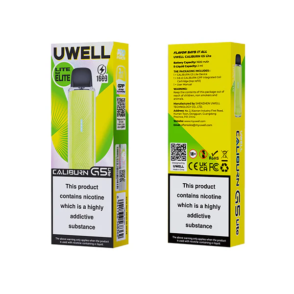 Uwell Caliburn G5 Litte Vape Kit - Image 6