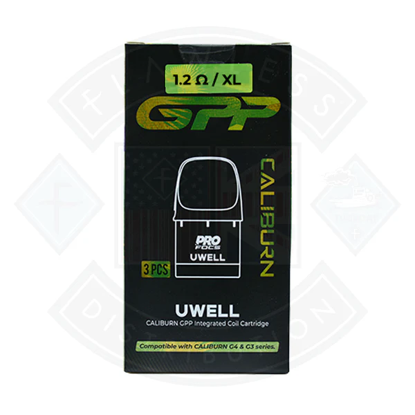 Uwell CALIBURN GPP Integrated Coil Cartridge Pods Side Refill/ 3 Pack - Image 4