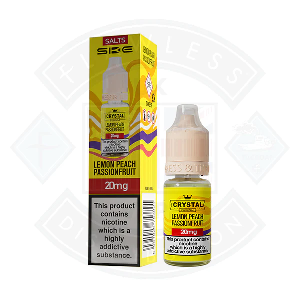 V2 SKE Crystal Original Salts Lemon Peach Passionfruit 10ml - Image 2