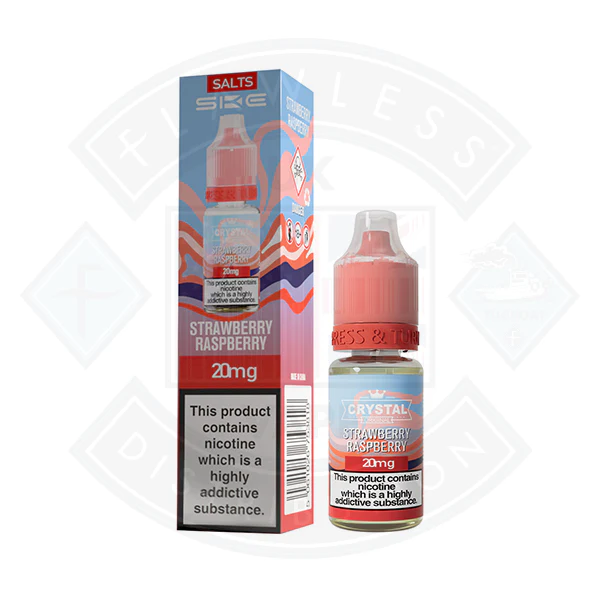 V2 SKE Crystal Original Salts Strawberry Raspberry 10ml - Image 2