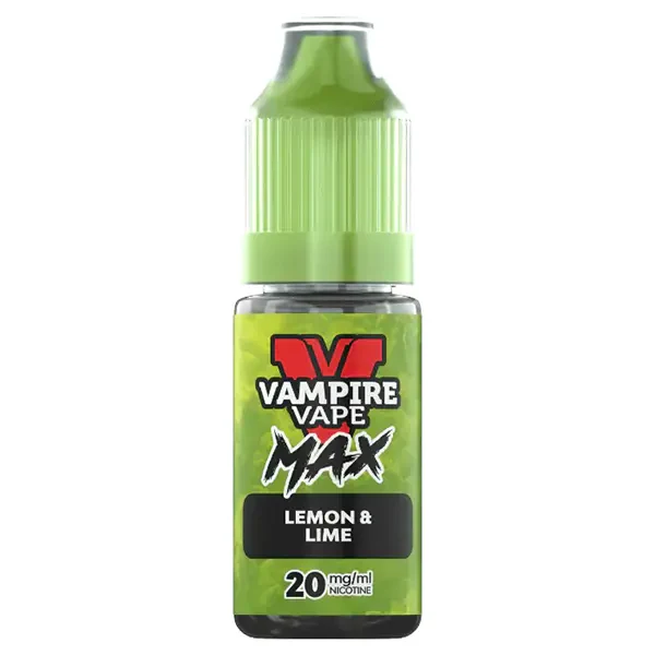 Vampire Vape VV MAX 10ml Nic Salt Lemon Lime - Image 2