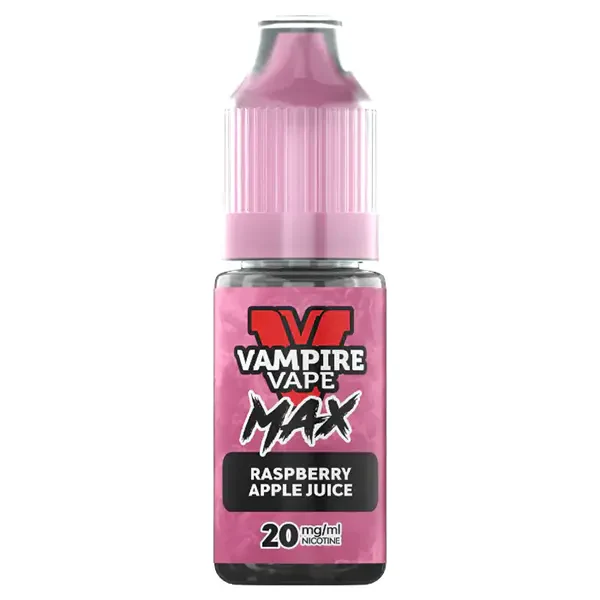 Vampire Vape VV MAX 10ml Nic Salt Raspberry Apple Juice - Image 2