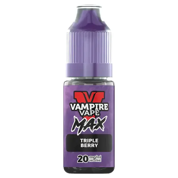 Vampire Vape VV MAX 10ml Nic Salt Triple Berry - Image 2