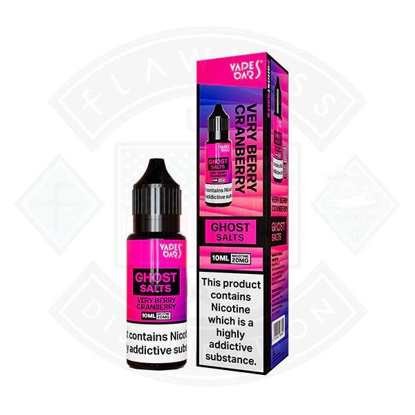 Vapes Bars Ghost Very Berry Cranberry Nic Salt 10ml