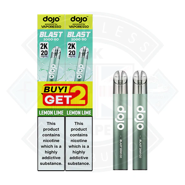 Vaporesso DOJO BLAST 2000 GO TRANSPARENT KIT Bundle (20mg) - Image 8