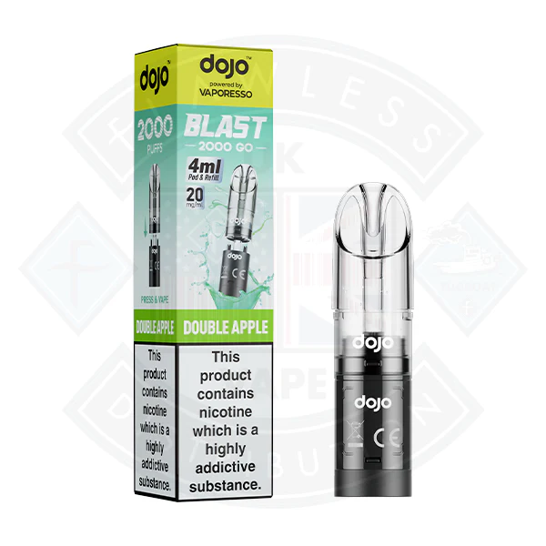 Vaporesso  DOJO BLAST 2000 GO Transparent POD (20mg) - Image 14