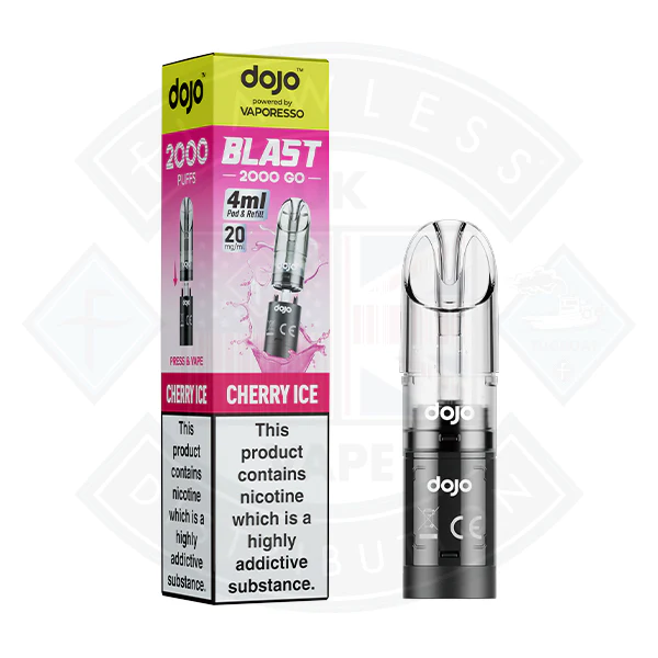 Vaporesso  DOJO BLAST 2000 GO Transparent POD (20mg) - Image 17