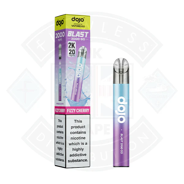 Vaporesso Dojo Blast 2000 GO Transparent Prefilled Vape Kit - Image 12
