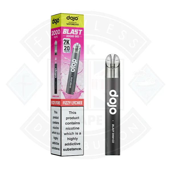 Vaporesso Dojo Blast 2000 GO Transparent Prefilled Vape Kit - Image 18