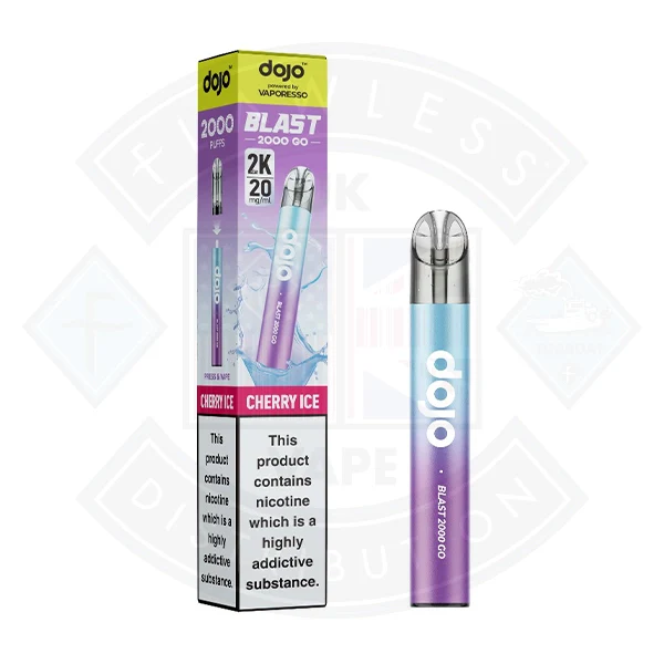 Vaporesso Dojo Blast 2000 GO Transparent Prefilled Vape Kit - Image 21